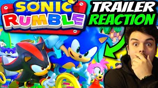 Sonic Rumble Official Trailer Reaction & Breakdown! - IT'S REAL