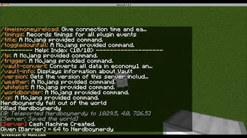 iConomy and time is money plugin tutorial