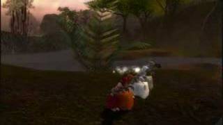 Dervishes dance outside kamadan, guild wars