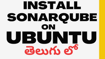How to Install SonarQube on Ubuntu #telugu  | Step-by-Step Guide | @CodeKamikaze (2)