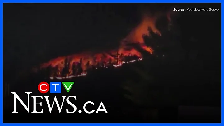 Wildfires burn across the region