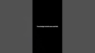 "Design is not just what it looks like and feels like. Design is how it works." ~ Steve Jobs