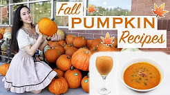 ? 3 Healthy Pumpkin Recipes for Fall | Delicious & Vegan! ?