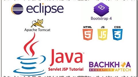 [Java Web] Tạo ứng dụng Web JSP và Servlet với Maven trong Eclipse