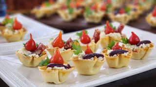 BASKETS WITH PASTRY DOUGH FOR CHRISTMAS! EASY, DELICIOUS AND WITHOUT FRYING!