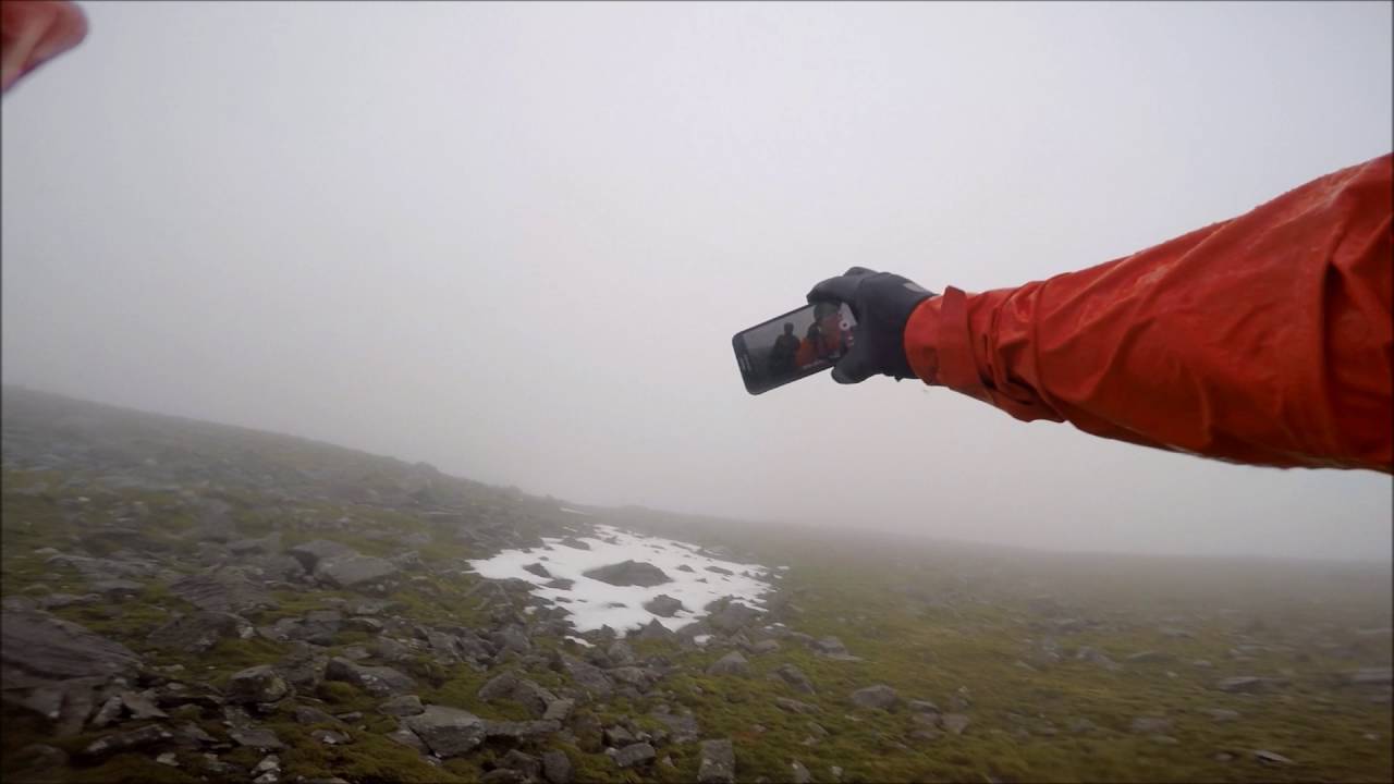 Scafell Pike. The day we got bad weather....again YouTube