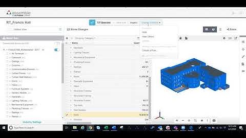 Assemble   Quantity Takeoff