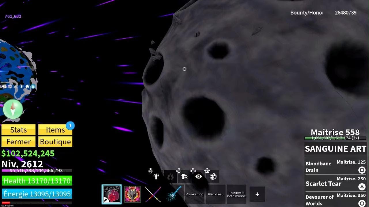 Bloxfruit Asteroid Crash [Gravity Rework] - YouTube