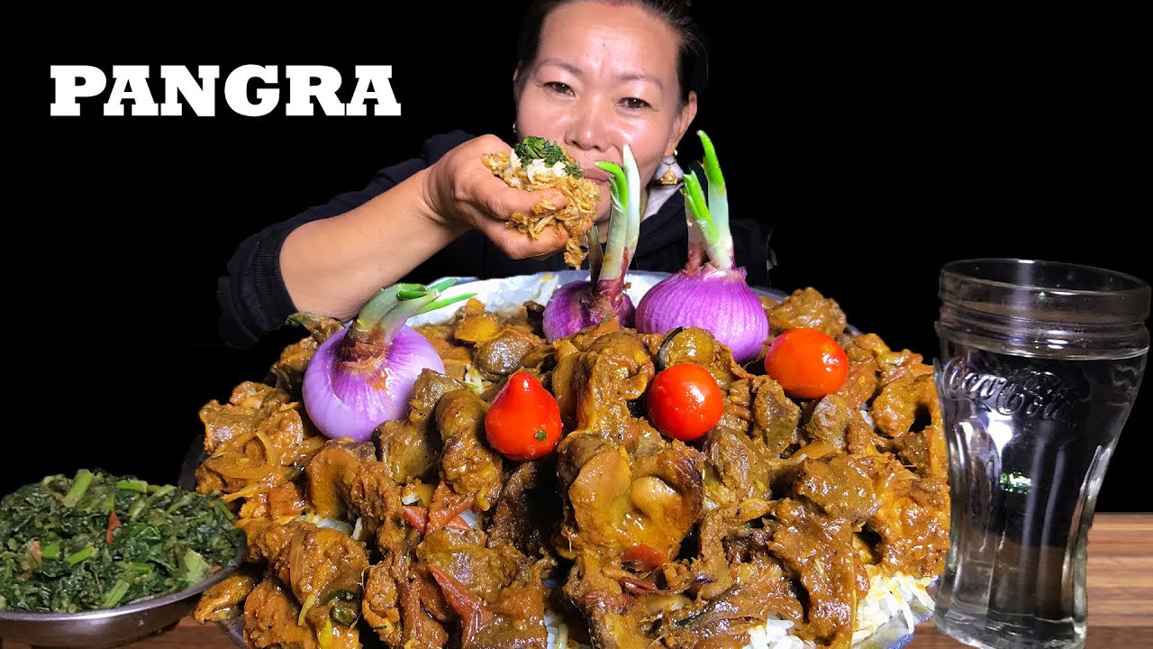 🔥KUKHRA KO PANGRA 1KG SANGA BHAT | 🥵 कुखुराको पाङ्ग्रा (CHICKEN GIZZARD) WITH BASMATI RICE MUKBANG
