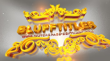 Blufftitler + Templates +Golden Intro