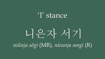 Basic Stances in Taekwondo (ITF Taekwondo) - Taekwondo Terminology Tutorials