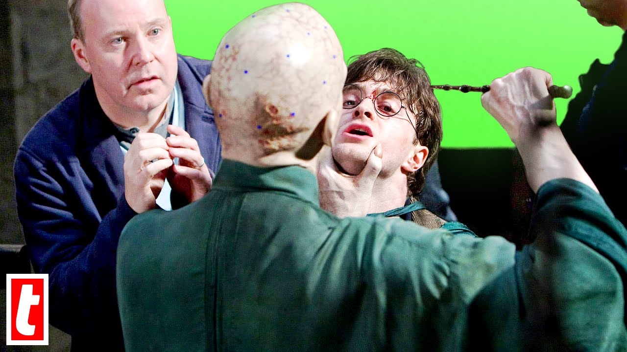 Harry Potter And The Deathly Hallows Part 2 Behind The Scenes - YouTube