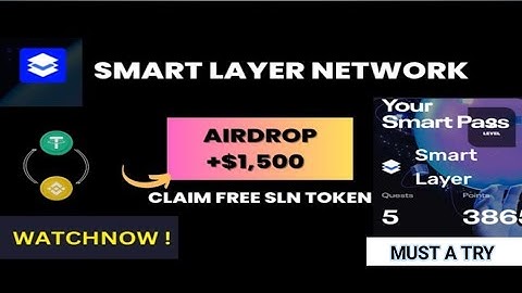 Smart Layer Confirmed Airdrop Guide BANGLA , Claim Smart Pass for Airdrop from Smart Layer