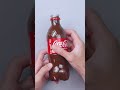 Chocolate Coca Cola Bottle Filled with Colorful Candy &ndash; A Fun Treat You Can&rsquo;t Miss! 🥤 #shorts #cake