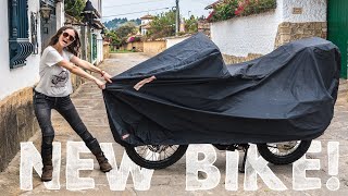 My New Bike Revealed!!  [Vlog 89] South America on a Motorcycle...