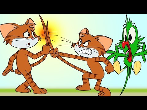 Europaeerin Minititten Cartoon Doppelter