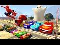 GTA V SPIDER-MAN 2, FIVE NIGHTS AT FREDDY&#39;S, POPPY PLAYTIME CHAPTER 3 Join in Epic New Stunt Racing