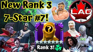 NEW 7-Star Rank 3 #7!! Rank Up & Gameplay! Level Up Event! - Marvel Contest of Champions screenshot 2