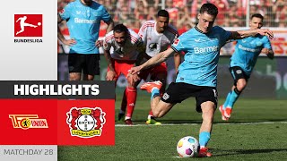 One Step Closer To The Title! | Union Berlin - Bayer 04 Leverkusen 0-1 | Highlights | Bundesliga