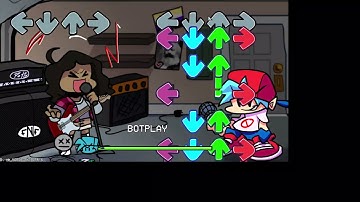 i found a fnf mod  that can break the bot-play... (Sunday But HELLCHARTED Mod)