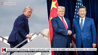 🇺🇸|🇨🇳 President Donald Trump departs for China to meet President Xi Jinping in Beijing [LIVE]