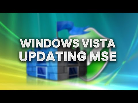 Updating MSE Definitions in Vista in 2024!