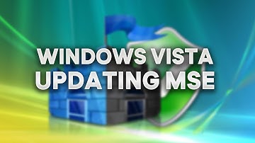How to Update Microsoft Security Essentials Definitions on Windows Vista (Still Works!)