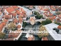 Franconian switzerland frnkische schweiz by drone  4k cinematic aerial film