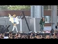 Pharrell Williams w - Miley Cyrus - Happy at One Love Manchester on 4th June 2017 in Old Trafford