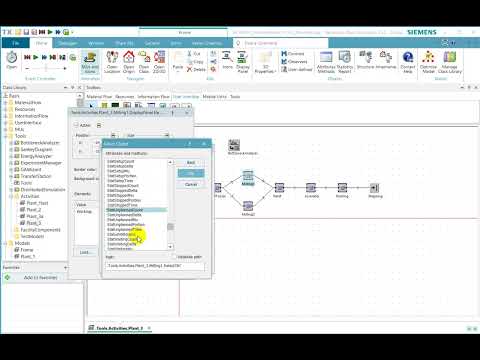 [Tecnomatix Plant Simulation] Tutorial 16 - Setting up a Display Panel