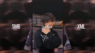 2 PRESET ALIGHT MOTION - BARE MINIMUM (IPHONE KUPI) | 5MB & XML