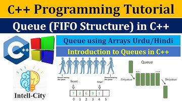 Queue in C++ | Implementation of Queue using Array in C++