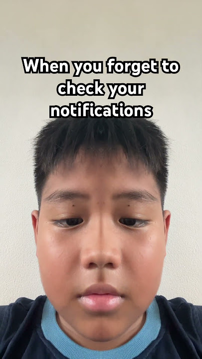 When you forget to check your notifications 💀 #memes #entertainment #notification