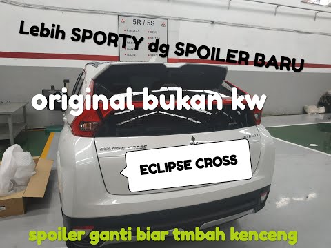 mobil-baru-||-eclipse-cross-||-pasang-spoiler-sporty-||-original-bukan-kw-||-mitsubishi-jogja