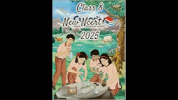 "New NCERT Books📚 for Class 8 🔄 Update 2025" #newncertbook #class8 #2025