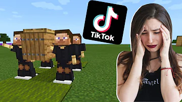 PROBAMOS LOS TIKTOK MÁS VIRALES DE MINECRAFT 3 PROBAMOS LOS TIKTOK MÁS VIRALES DE MINECRAFT 3