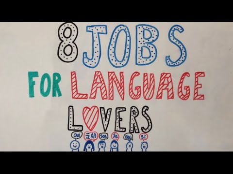 8 Jobs for Language Lovers