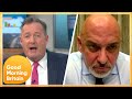 Piers in a Fiery Clash With Vaccine Minister Over COVID Border Testing | Good Morning Britain