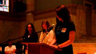 Grace Tobin (Little Red School House & Elisabeth Irwin HS, Senior) Anti-Street Harassment Rally NYC