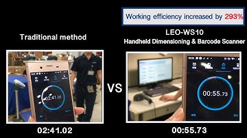 LEO-WS10 Handheld Dimensioning and Barcode Scanner for Improved Operational Efficiency