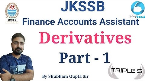 Derivatives - Limits & Derivatives - Important MCQs by Shubham Gupta Sir || Part 1