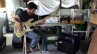 Mikey Hachey - Xotic XJ-1T Jazz Bass and Aguilar Amp