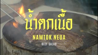 Beef Salad ( Namtok Neua ) น้ำตกเนื้อ - Kati Culinary@Koh Chang