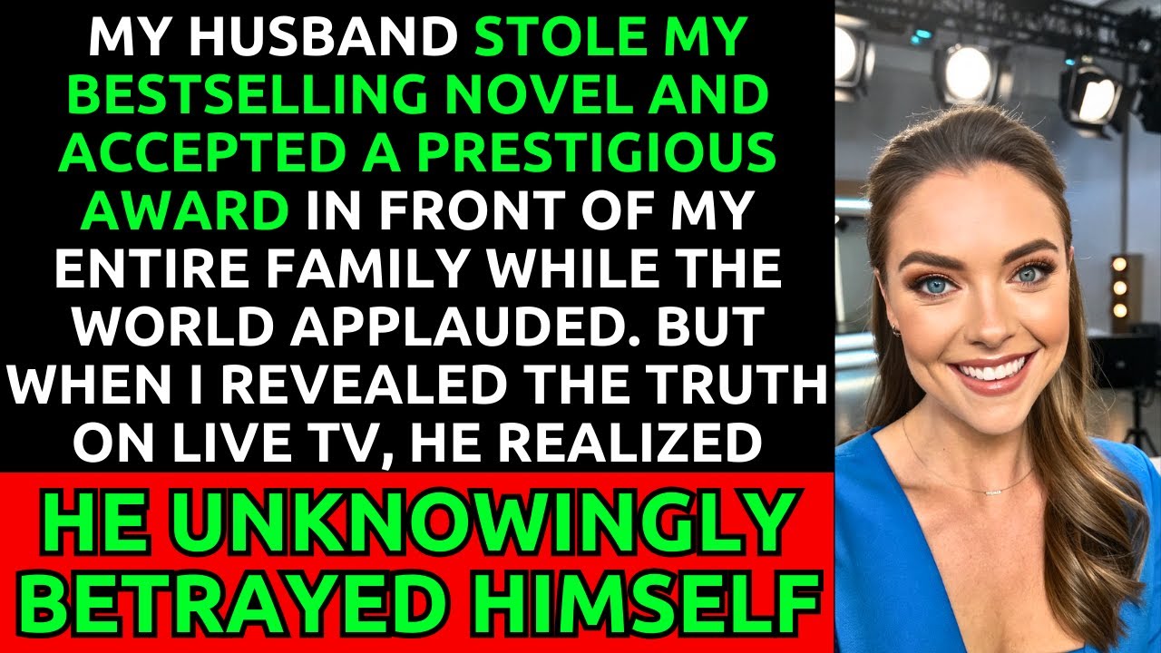 My Husband Stole My Bestselling Novel and Accepted an Award, Until I