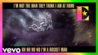 Video thumbnail of "Elton John - Rocket Man (Official Lyric Video)"