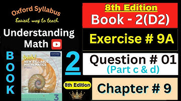 D2 Book Chapter 9 Exercise 9A Question 1 Part c & d | Pythagoras | Think New Syllabus Mathematics