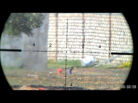 رماية مسافات مختلفة ببندقية الصيد الهوائية كوميتا لينكس 