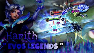 HARITH - EVOS LEGENDS MONTAGE !!! UNLIMITED CHRONO DASH AND HIGH MECHANIC PLAYSTYLE !?!? | MLBB