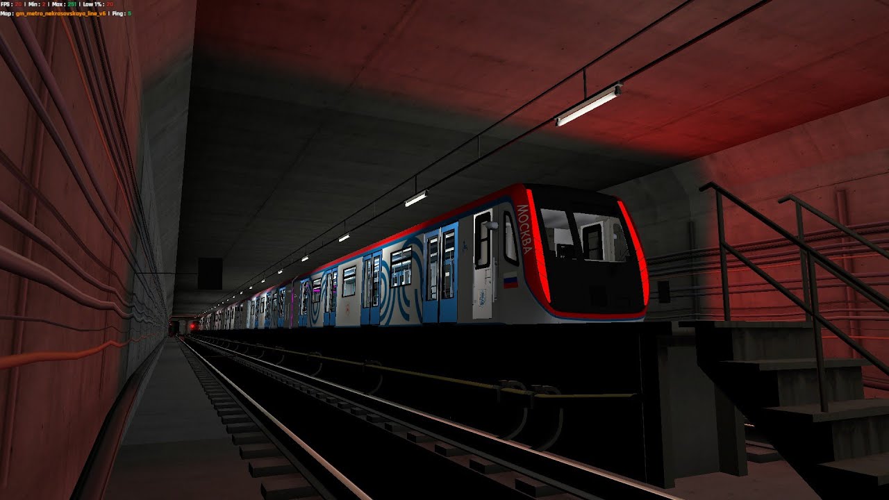 На МОСКВЕ по НЕКРАСОВСКОЙ ЛИНИИ в METROSTROI!