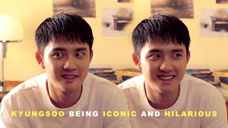kyungsoo being iconic and hilarious for almost 12 minutes